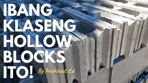 tagalog ng hollow blocks|Ang Hollow Blocks na Matibay! .